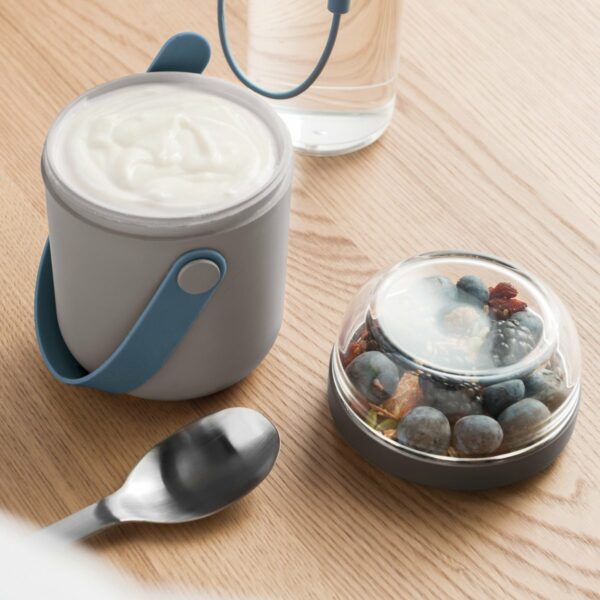 Yoghurtbeker To Go Grijs - Afbeelding 2