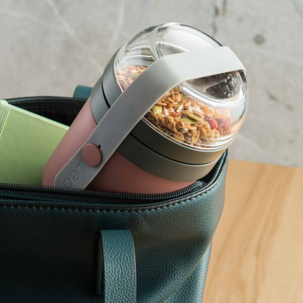 Yoghurtbeker To Go Roze - Afbeelding 2