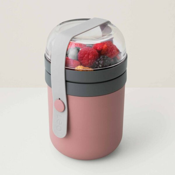 Yoghurtbeker To Go Roze